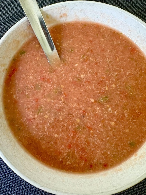Easy Cold Spanish Soup: Salmorejo with a Protein&nbsp;Boost